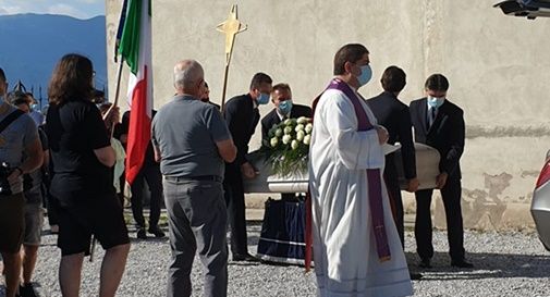 Funerale Mattia Da Ros a Castello Roganzuolo