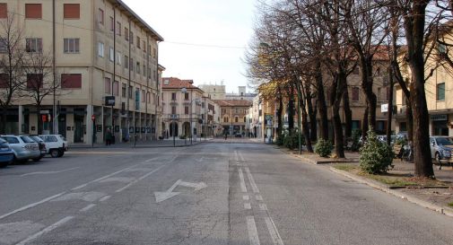 Agenti della Forestale nel cantiere