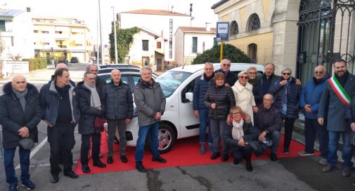 Motta, nuova auto per l'associazione grazie a un lascito testamentario