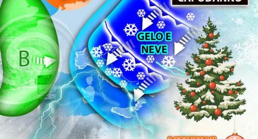 Natale e Capodanno, gelo e neve fino in pianura: ecco dove