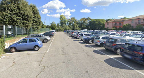 parcheggio via Ugo Foscolo Treviso