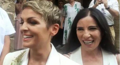 Paola Turci e Francesca Pascale spose