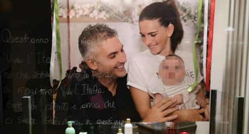 Coronavirus: il 'grazie' con la foto di famiglia di Mattia, il paziente uno