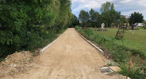 pista ciclopedonale di via Roma