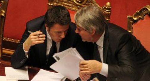 Bagarre in Senato per il Jobs Act