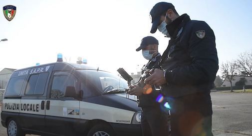 Baby gang bloccata dalla Polizia locale a Treviso