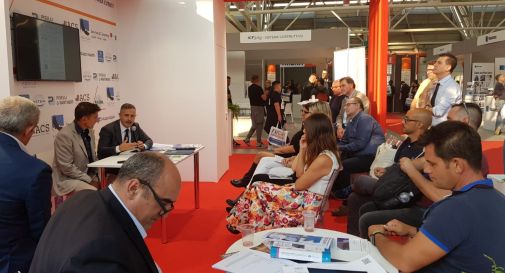 Salone dell'Edilizia, Toninelli in visita alla trevigiana Service&Consulting 