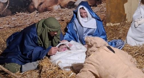 Presepe Inclusivo di Cessalto: Gesù bambino è una bambina