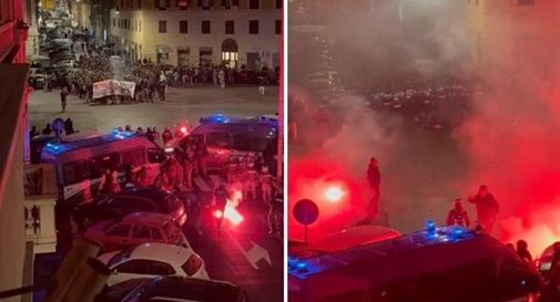 Corteo per Ramy a Roma, bombe carta contro poliziotti: 8 agenti feriti