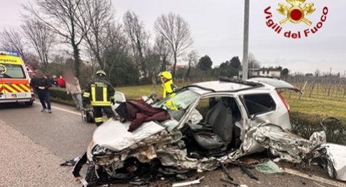 Schianto tra tre auto al confine tra Salgareda e Ponte di Piave