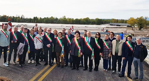 I Sindaci a Ponte della Priula