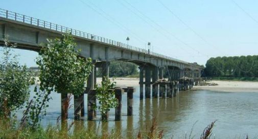 Fiume Po da 100 giorni senza pioggia