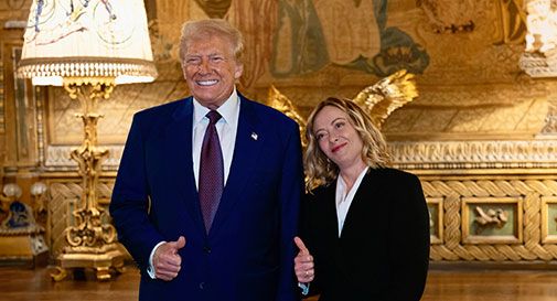 Trump e Meloni