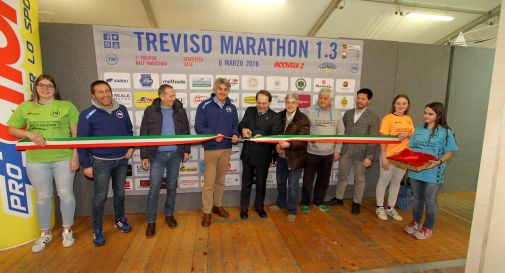 Inaugurato l’Expo Run a Conegliano: partita la Treviso Marathon