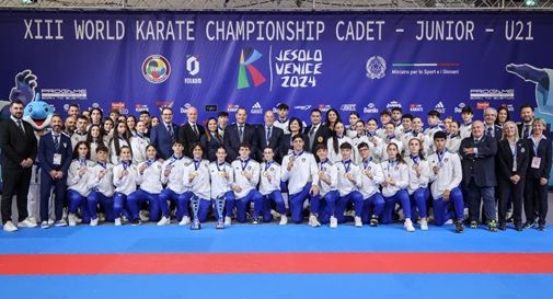 Italia da record ai mondiali giovanili di Karate nel weekend a Jesolo