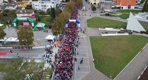 Oltre 3000 donne e 150 volontari oggi per la Corri in rosa a S. Vendemiano