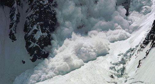  Dolomiti, allerta massima per il pericolo valanghe