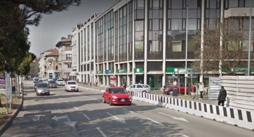 uno scorcio di via Trieste a Padova