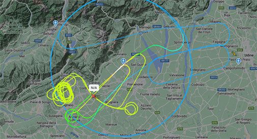 Voli su Conegliano