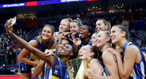 Pallavolo, Italia femminile campione d'Europa