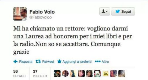 Fabio Volo su Twitter: 