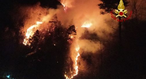 Incendio di Longarone, la Regione dichiara lo stato di crisi