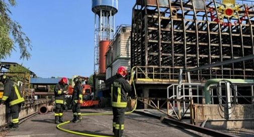 Incendio alle Acciaierie Venete: due operai feriti
