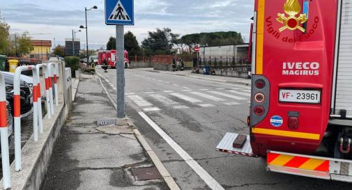 Auto rompe tubo gas metano, transennata zona a Cassola 