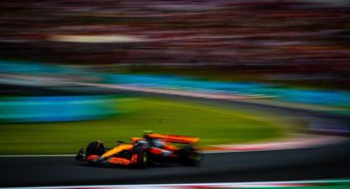 F1 Gp Ungheria, Norris in pole con McLaren e Ferrari in/segue.