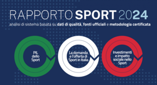 Rapporto Sport 2024, contributo al Pil dell'1,3% e aumenta numero italiani attivi al 64,8%.