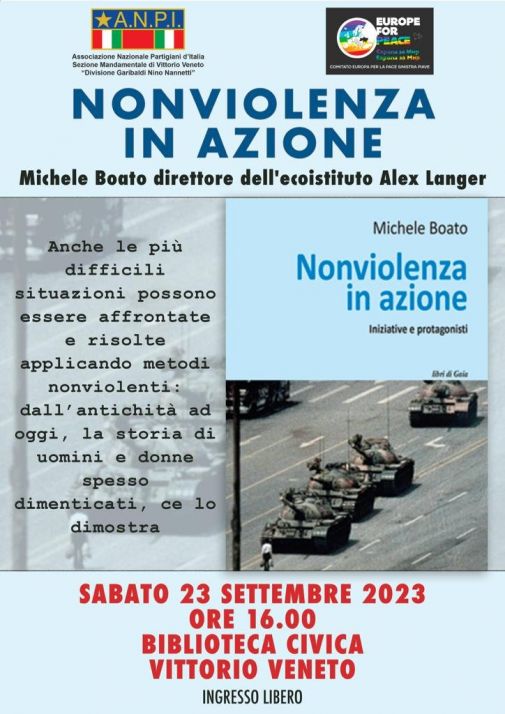 NONVIOLENZA IN AZIONE. Oggi Treviso News Il quotidiano con