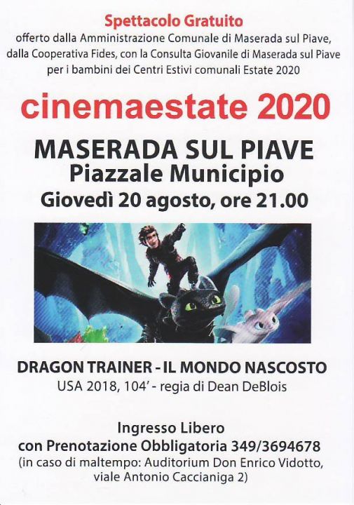 CINEMA) - Dragon Trainer: Il mondo nascosto di Dean DeBlois. La