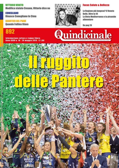 copertina del giornale in edicola