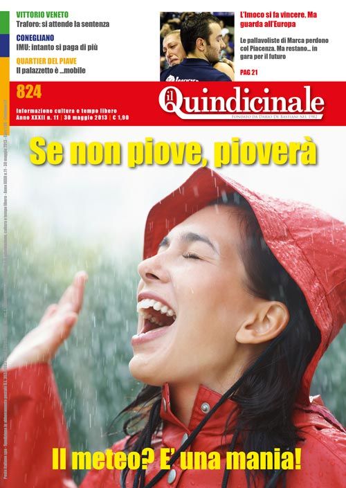 copertina del giornale in edicola