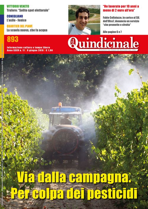 copertina del giornale in edicola