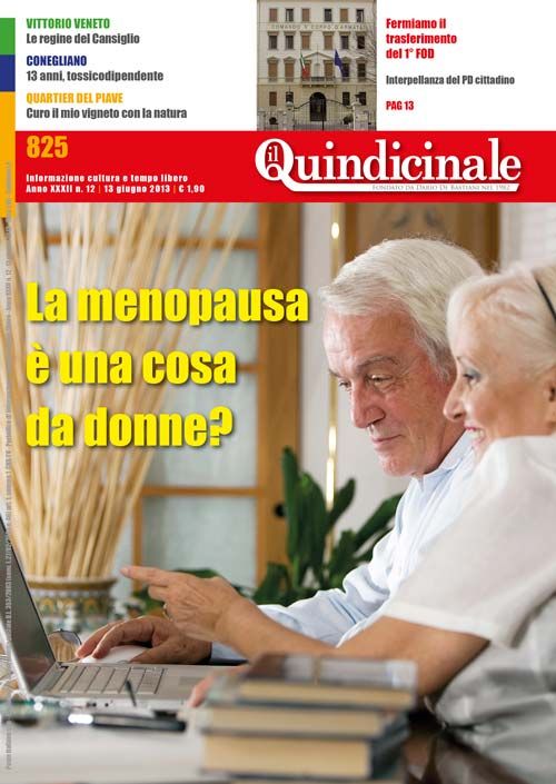 copertina del giornale in edicola