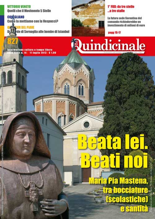 copertina del giornale in edicola