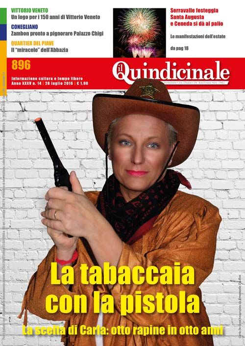 copertina del giornale in edicola