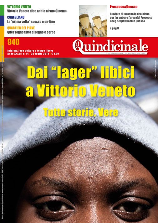 copertina del giornale in edicola