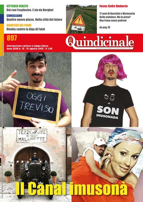 copertina del giornale in edicola