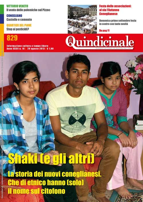 copertina del giornale in edicola