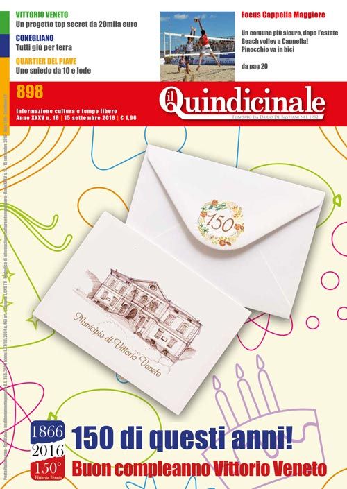 copertina del giornale in edicola