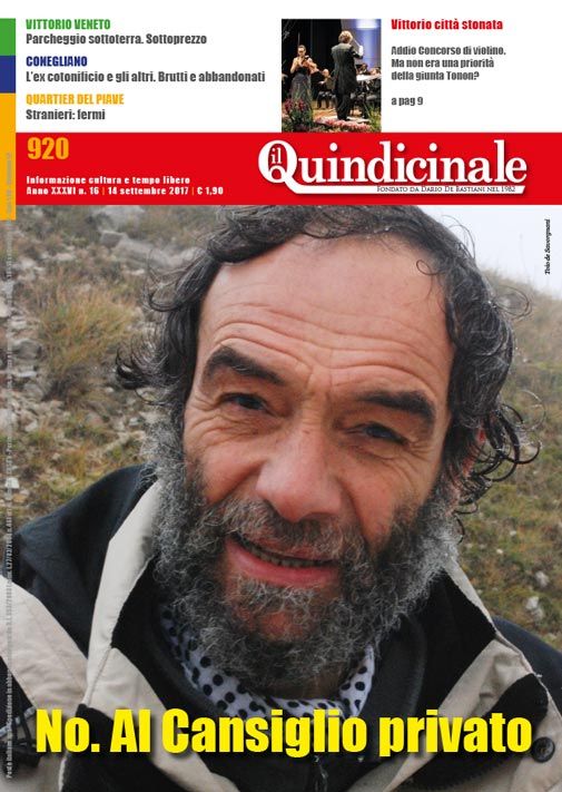 copertina del giornale in edicola