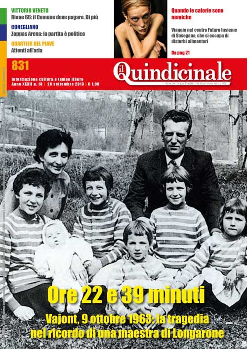 copertina del giornale in edicola