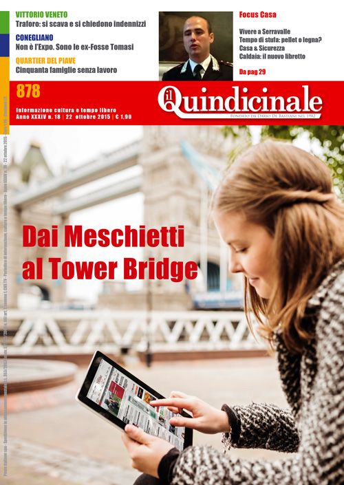 copertina del giornale in edicola