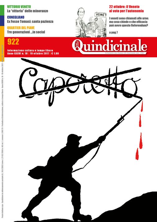 copertina del giornale in edicola