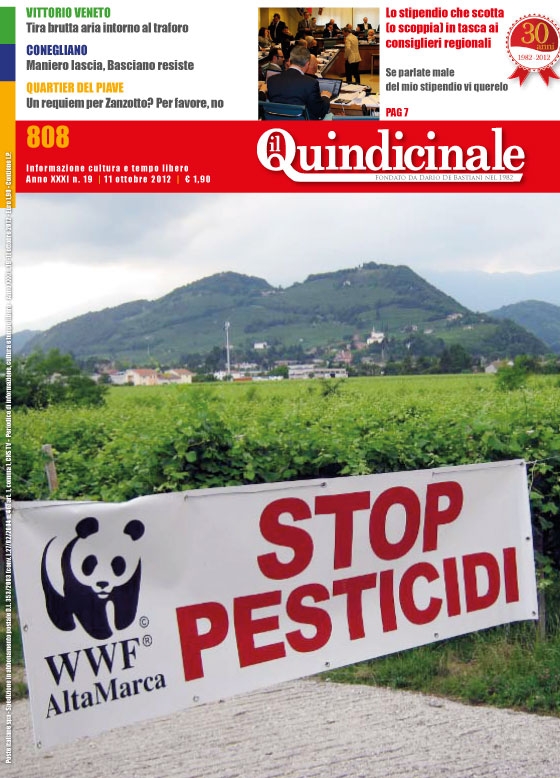 copertina del giornale in edicola