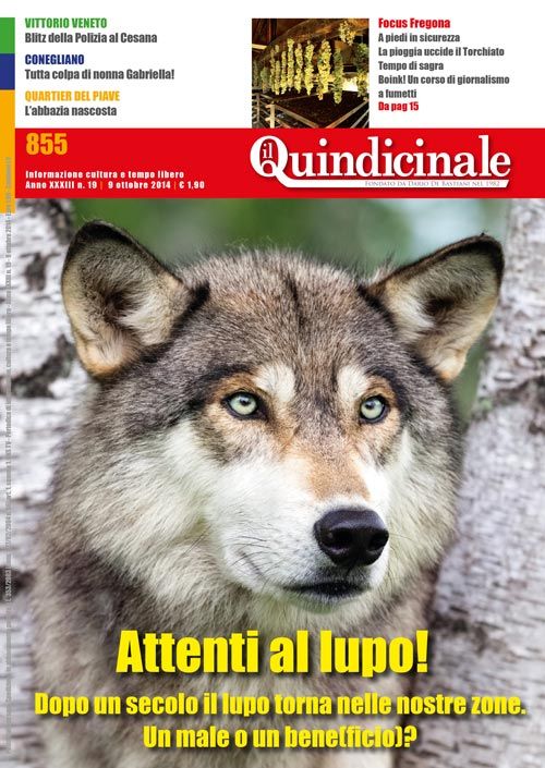 copertina del giornale in edicola