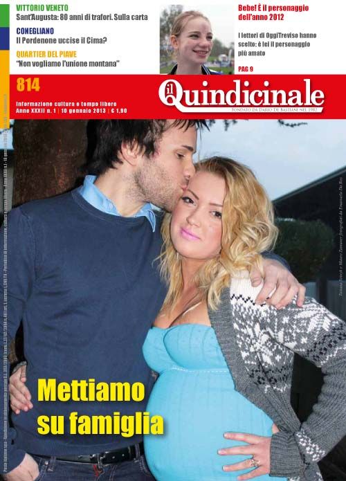 copertina del giornale in edicola