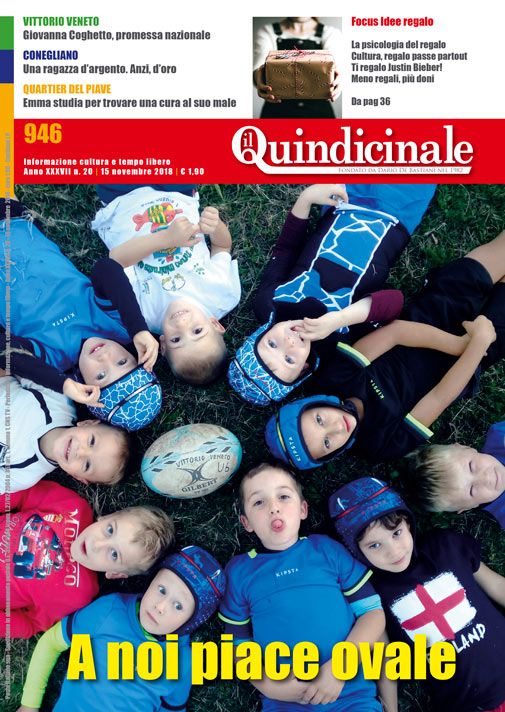 copertina del giornale in edicola